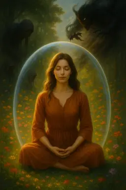 부정적인 것들을 차단하라, 내면의 정원을 가꾸는 마법