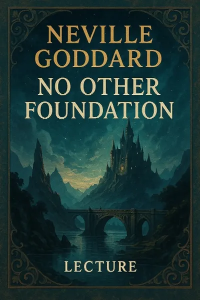 네빌 고다드 강의: '다른 기초는 없다'(Neville Goddard Lecture: 'No Other Foundation')